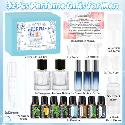 JUYRLE Perfume Making Kit- DIY Cologne Kit for 1 Fl Oz (Pack of 1) [2]