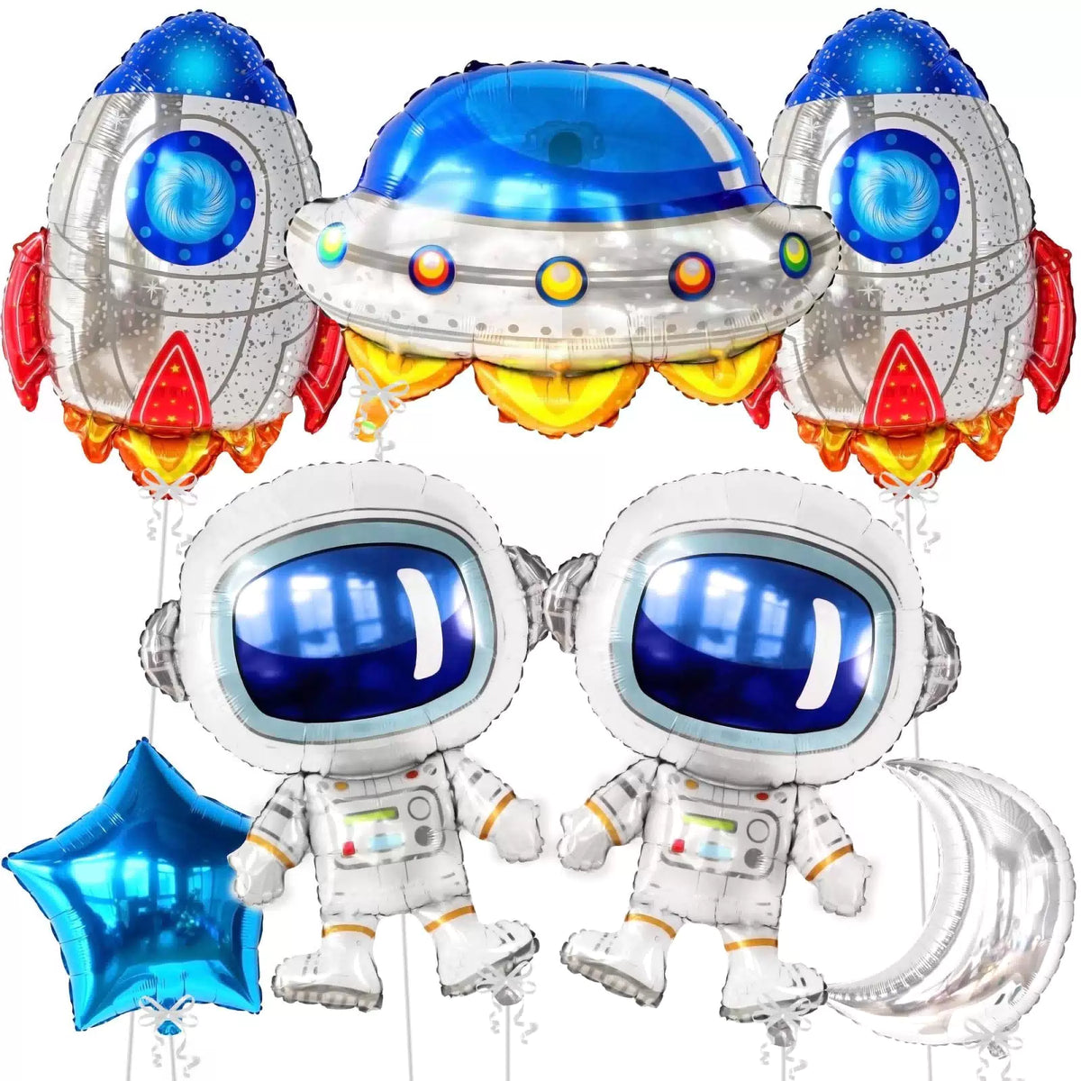 Katchon, Huge Space Birthday 37 inches, 30 18 Blue [4]
