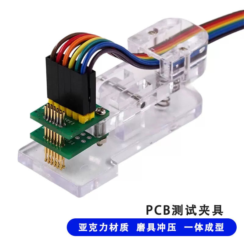 Ke Ruicai Burning Folder PCB test fixture 2.54mm pitch single row 2.54mm-4P T2000900 [1]