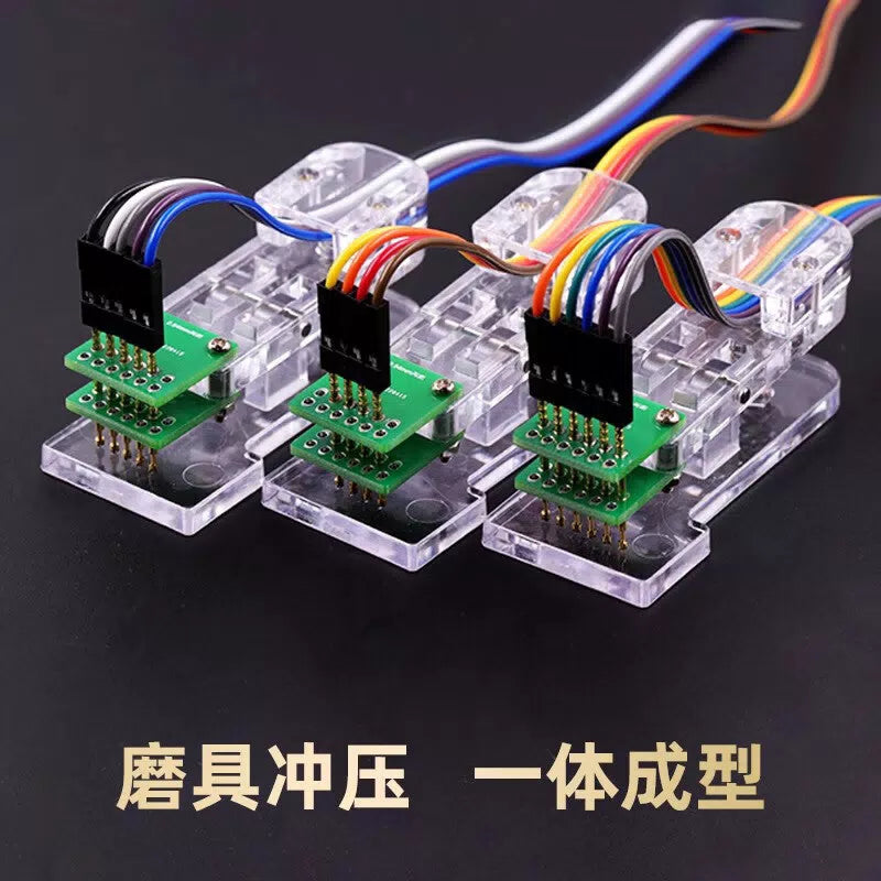 Ke Ruicai Burning Folder PCB test fixture 2.54mm pitch single row 2.54mm-4P T2000900 [3]