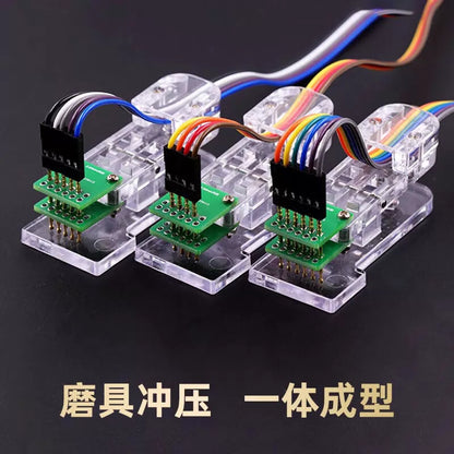 Ke Ruicai Burning Folder PCB test fixture 2.54mm pitch single row 2.54mm-4P T2000900 [3]