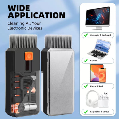 Keyboard Cleaner & Laptop Cleaning Kit, All-in-1 for Computer PC, Black [5]