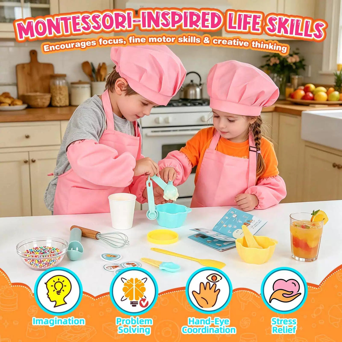 Kids Ice Cream Making Science Kit – Make Real with Yellow-ice [4]