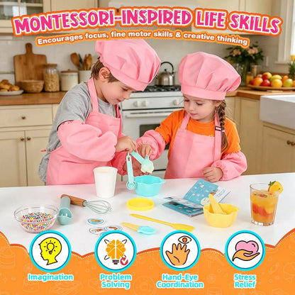 Kids Ice Cream Making Science Kit – Make Real with Yellow-ice [4]