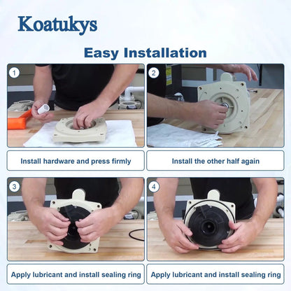 Koatukys O-Ring Rebuild Kit Replaces for Pentair SuperFlo 111(2), Black [4]