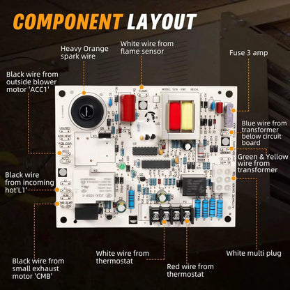 Kozlira 60105 Ignition Control Board PCB Fit for Mr. Heater, HeatStar,... [5]