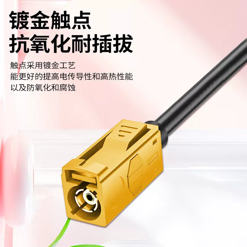 LEWEIDA Fakra Male/Female Extension Cable RG174 Adapter Straight K-Type GPS Antenna Connection Cable 5 Meters LWD-Fakra-K-GM5 [3]