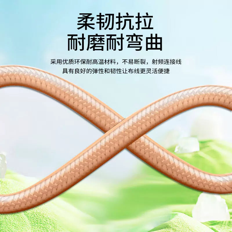 LEWEIDA SMA to F male RF extension cable RG316 coaxial feeder extension cable 8 meters LWD-SMA-F-MG8 [5]