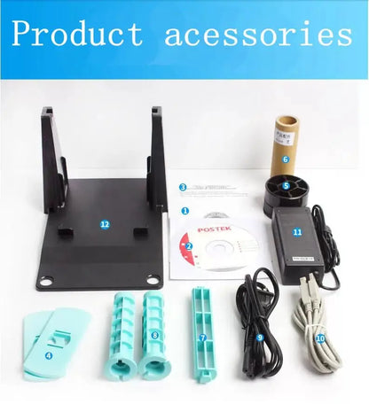 Label Jewelry Label Thermal Printer C168 300DPI Barcode Label Printer C-168 Adhesive Tag Electronic Single-Printer Washing [3]