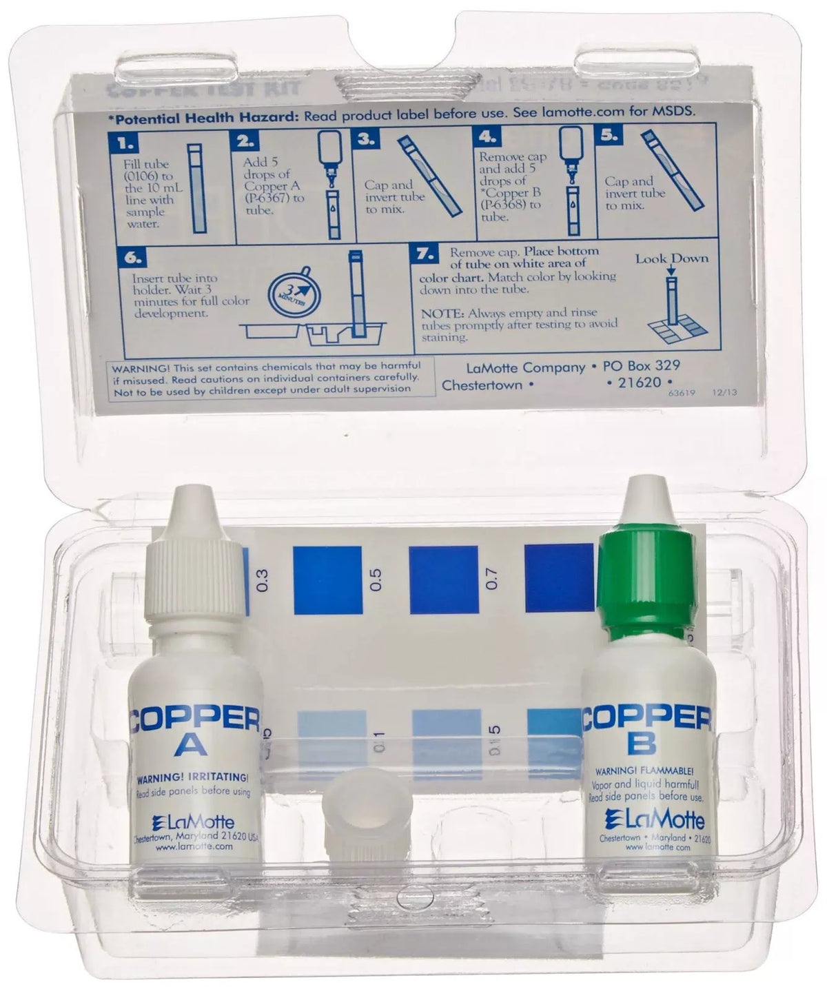 Lamotte Company 3619/EC-70 Test Kit Copper [1]