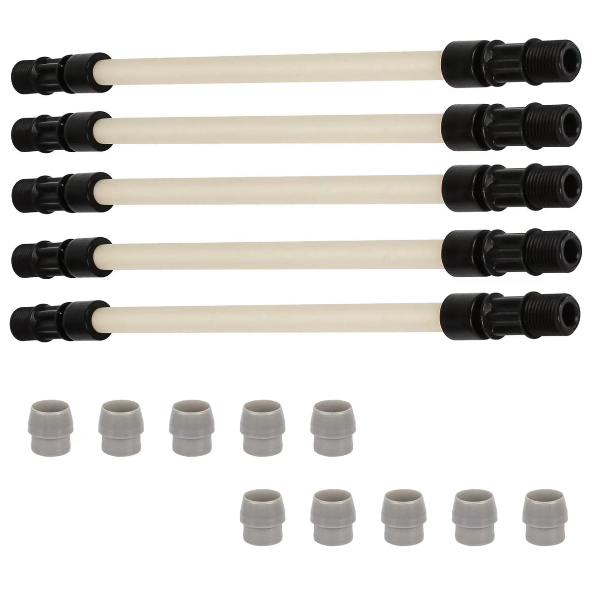 MCCP202 Pump Tubes Replacement for Tube #2, 0-100 Psi / 0-6.9 Bar, Black [1]