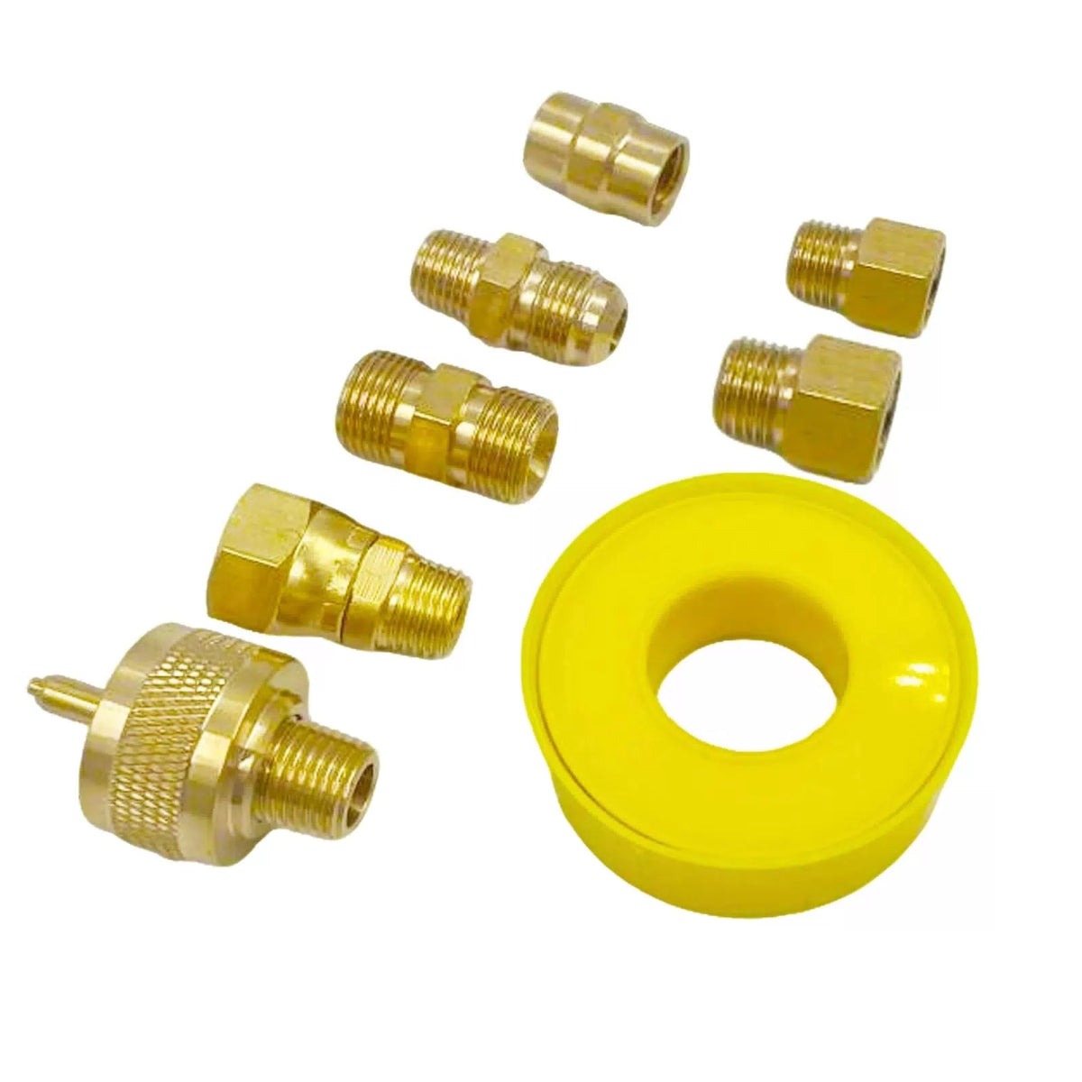 MENSI Weed Torch Gas Propane Tank Bottle Converter Kit, 1lb Fitting with... [1]
