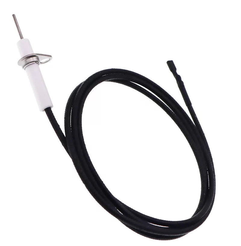 METER STAR 2Pc 38" Pulse Ignitor Wire & Ceramic rectangular pin, Black [3]