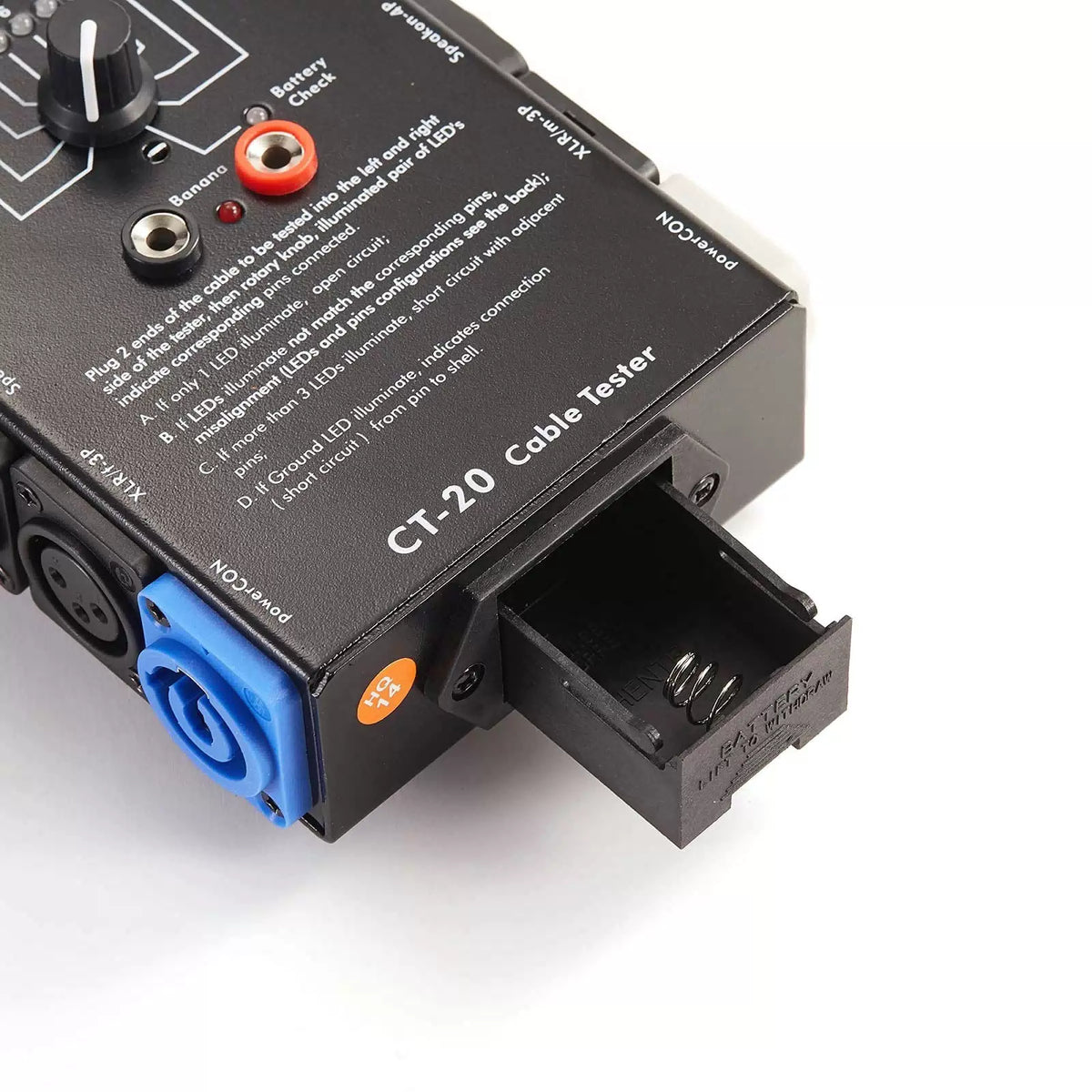 MFL. 15-Plug Audio Cable Tester Line Finder Black 78.57 cubic inches, [3]