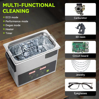 MNTNCO 3L Commercial Ultrasonic Cleaner, ECO Mode, Heating, Degas [6]