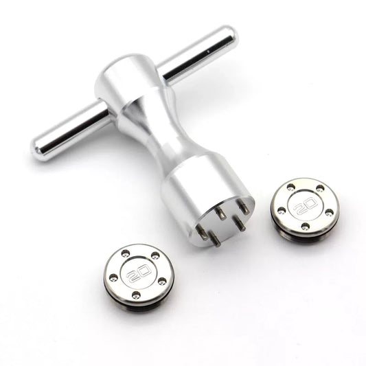 MOTONG 2 x 20g Custom Weights + Wrench for Titleist Scotty Cameron Silver [1]