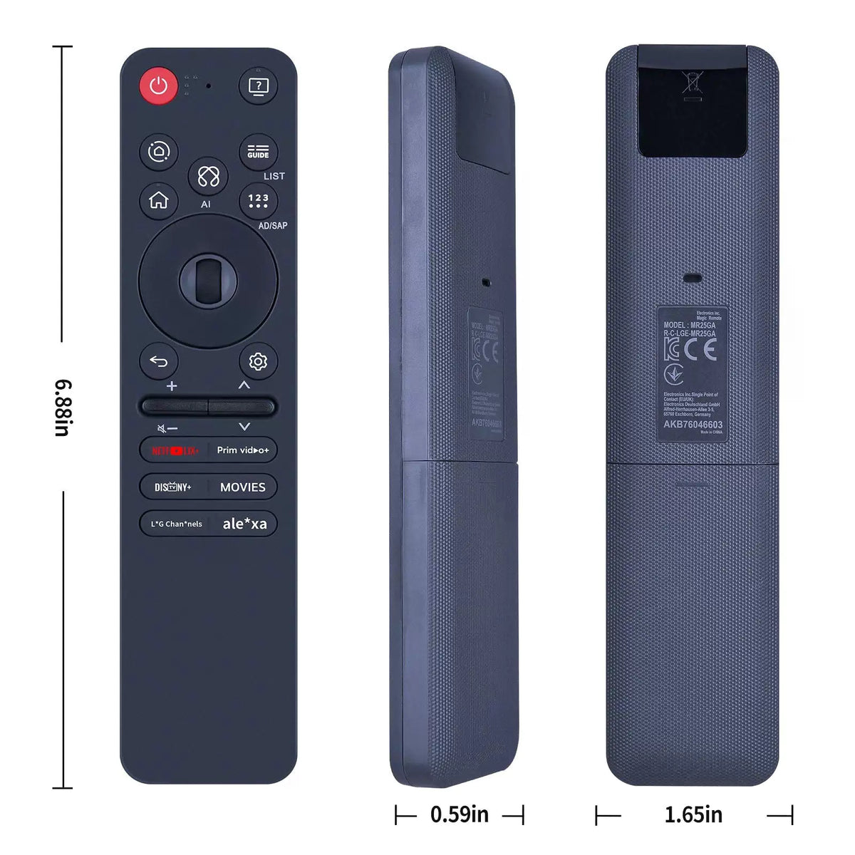 MR25GA AKB76046605 Magic Voice Remote Control For LG 2025 TV [5]