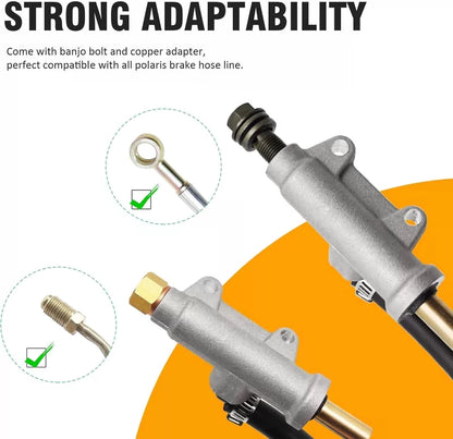 M MATI Rear Brake Master Cylinder for Polaris Sportsman Scrambler Magnum... [3]