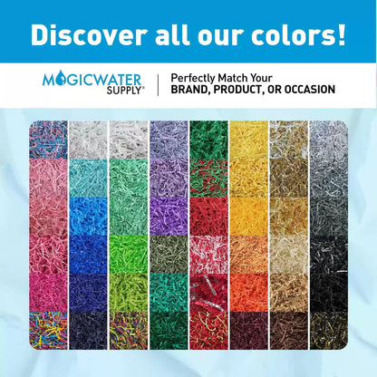 MagicWater Crinkle Cut Paper for Gift Baskets - 2 Pound (Pack of 1), Kraft [7]