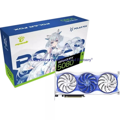 Manli GeForce RTX 5080 Palor Fox OC 16GB GDDR7 Graphics card Full 4K Gaming [1]