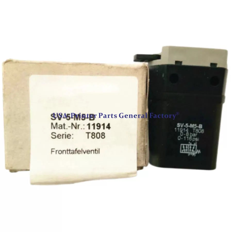 Manual Basic Valve Compatible For FESTO SV-5-M5-B 11914 High quality [1]