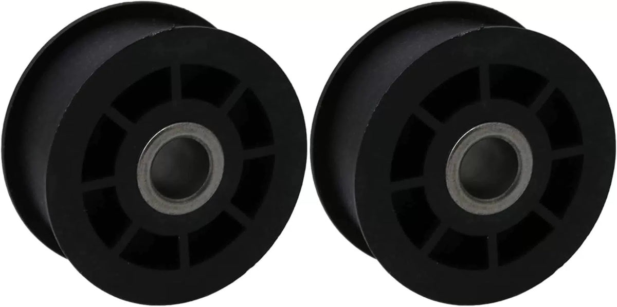 Maytag Washing Machine Idler Pulley Wheel Replacement Part (2/pack), Silver [1]
