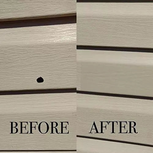 Mendyl Vinyl and Stucco Siding Repair Kit - Cover Any Cracks Holes or White [9]