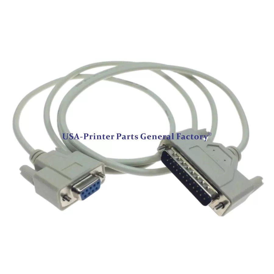 Mimaki Roland Graphtec Pcut Vinyl Cutter Plotter Serial COM Cable DB9 DB25 9' *1 [2]