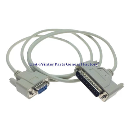 Mimaki Roland Graphtec Pcut Vinyl Cutter Plotter Serial COM Cable DB9 DB25 9' *1 [2]