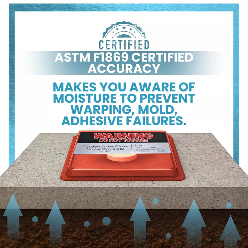 Moisture Test - Calcium Chloride Kit (Single Unit) [3]
