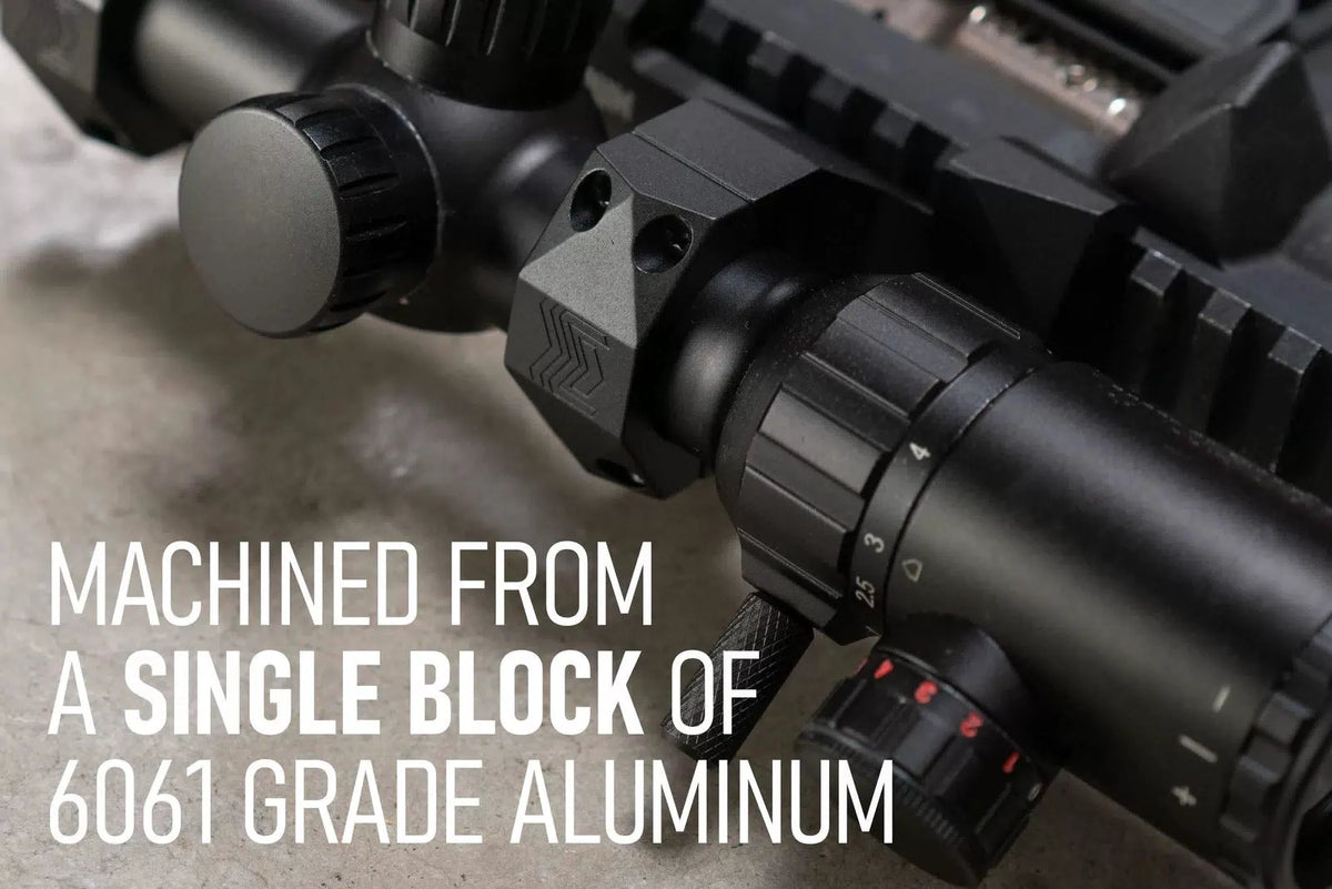 Monstrum Ultra Series Precision Offset Picatinny Scope Mount | 30 mm | Black [6]
