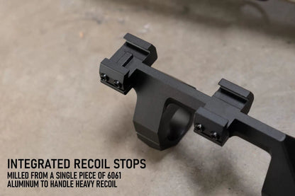 Monstrum Ultra Series Precision Offset Picatinny Scope Mount | 30 mm | Black [9]