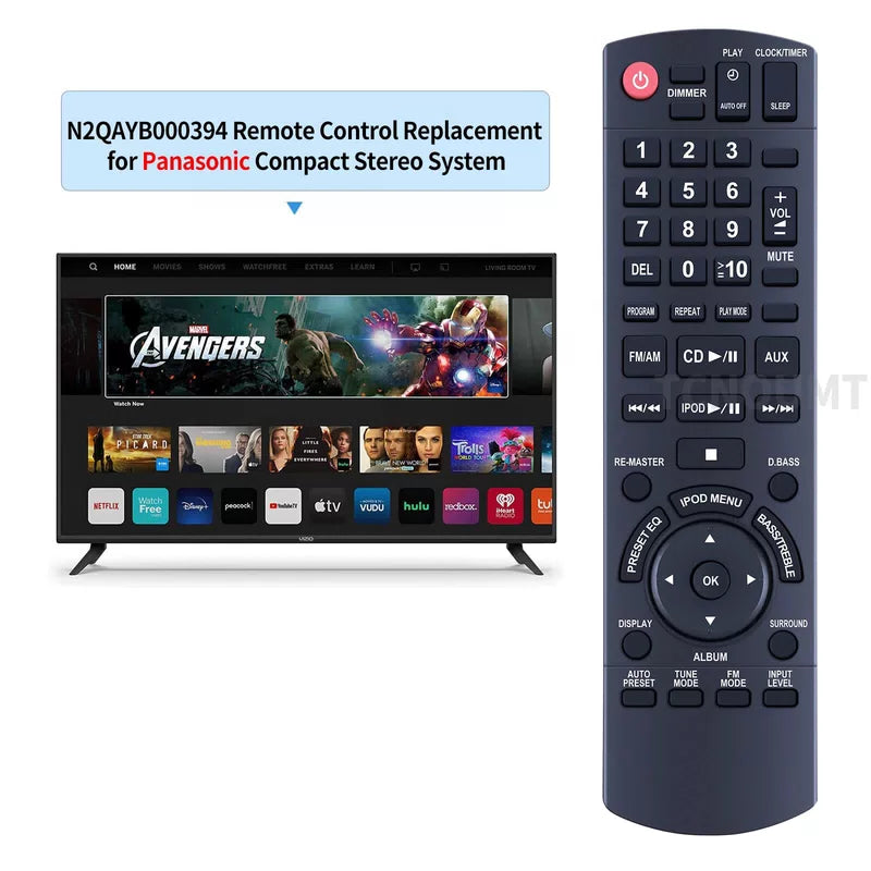 N2QAYB000394 For Panasonic Audio System Remote Control SC-HC3 SCHC3 [2]