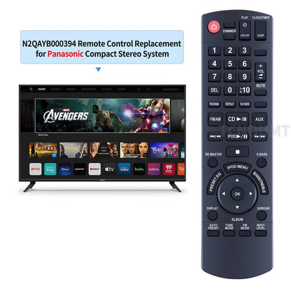 N2QAYB000394 For Panasonic Audio System Remote Control SC-HC3 SCHC3 [2]