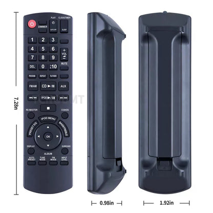 N2QAYB000394 For Panasonic Audio System Remote Control SC-HC3 SCHC3 [5]