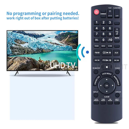 N2QAYB000394 For Panasonic Audio System Remote Control SC-HC3 SCHC3 [6]