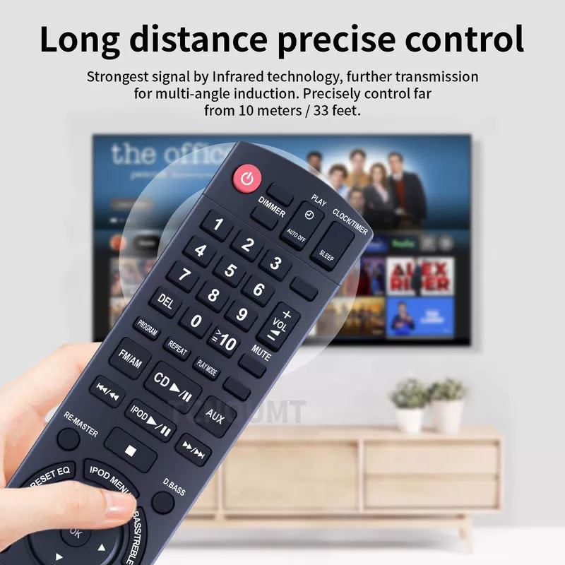 N2QAYB000394 For Panasonic Audio System Remote Control SC-HC3 SCHC3 [7]