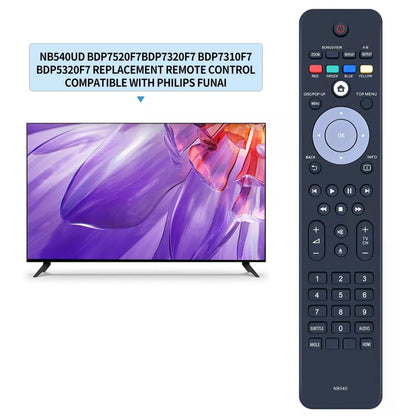 NB540 NB540UD Remote Control For Philips BDP5005/F7B BDP5005/F7E BDP7320/F8 [2]