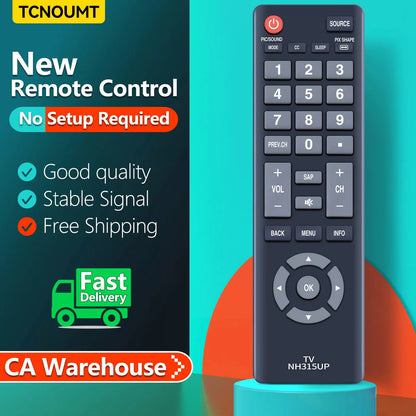 NH315UP Remote Control For Sanyo Smart TV FW32D06F FW43D25F FW50D36F FW55D25F [1]