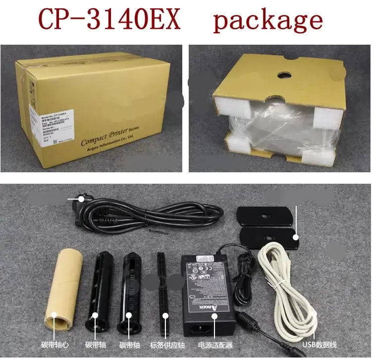 New printer CP-3140,CP-3140EX ,jewelry and clothing tag printer New original for argox label printer, 300dpi thermal stickers [1]