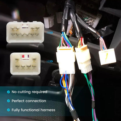 NuIth Car Radio Wiring Harness W/Butt Compatible with 92-17 Toyota RAV4... [4]