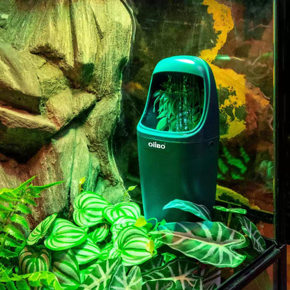 OIIBO Reptile Water Fountain Chameleon Dripper, Green [7]