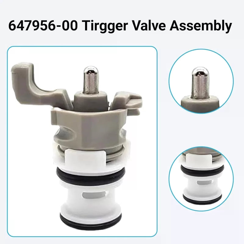 O-Ring Rebuild Kits and 647956-00 Trigger Valve Assembly Compatible with... [3]