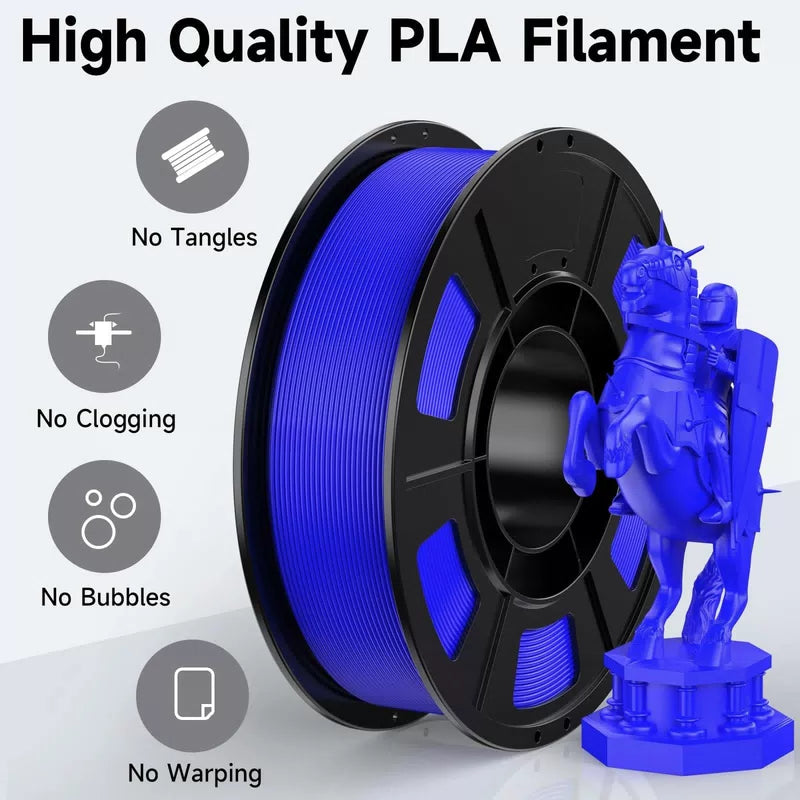 PLA Filament 1.75mm Bundle, WEEDO 3D Printer Filament, 1.75mm, Multicolor1 [4]