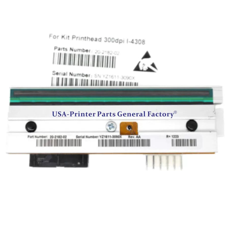 PN20-2182-01 Printhead For Datamax I4308 I-4308 Thermal Label Printer 305dpi [1]