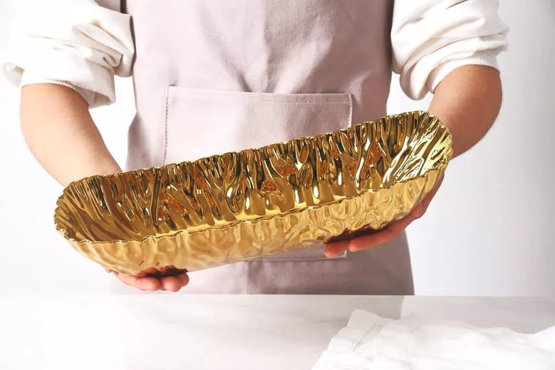 Pampa Bay Rectangular Server (Gold) Small, Gold [5]