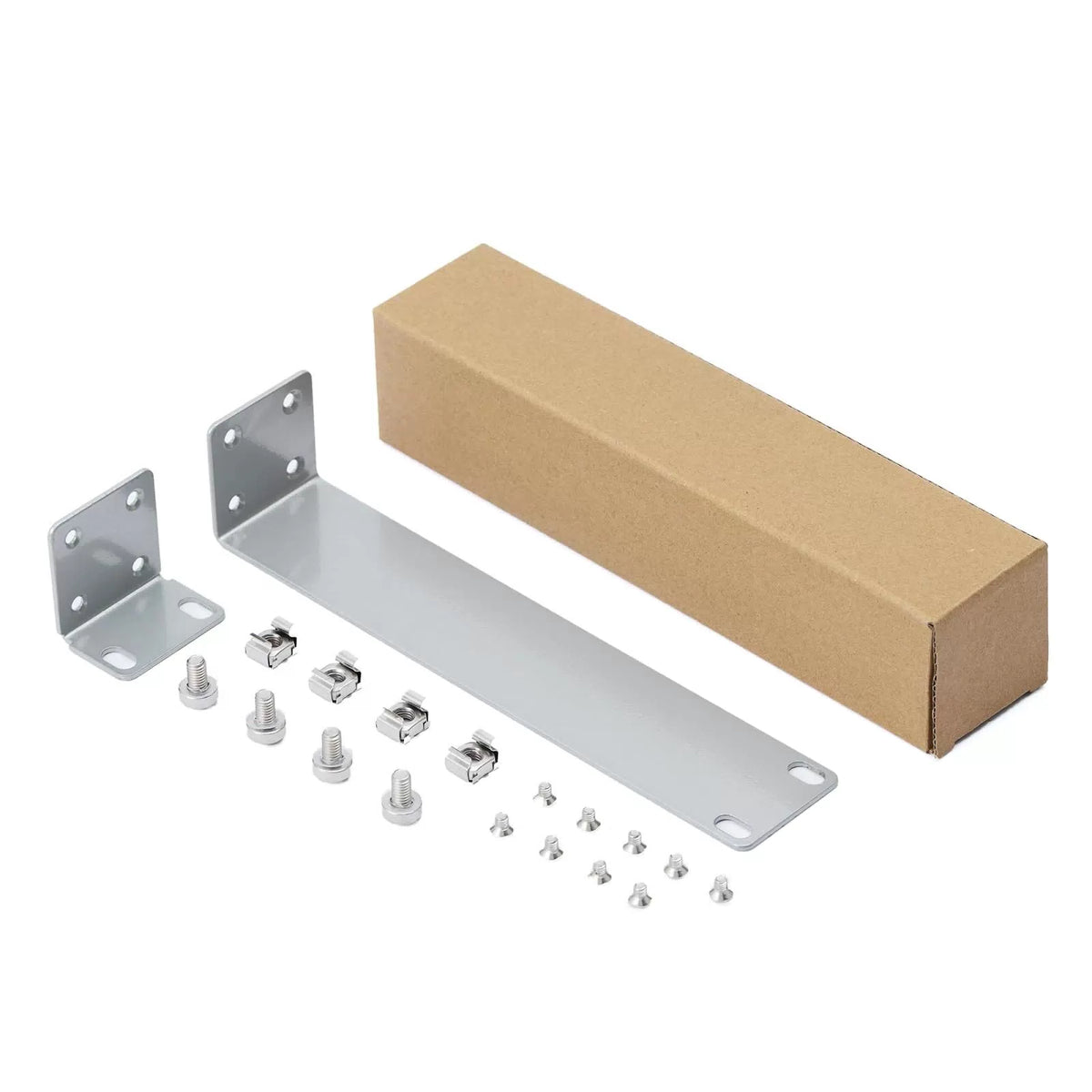 PhyinLan Rack Mount Kit for Ubiquiti Switch, 1U Ears Silver [7]