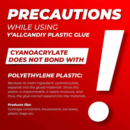 Plastic Glue for Models, Miniatures, Legos, PLA, 3D Printing 1 Pack, Clear [7]