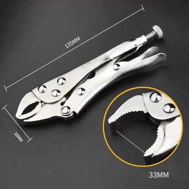 Powerful Pliers, Multifunctional Pressure Pliers, Heavy-duty Tools, Industrial Grade Fixed Circular Mouth Force Wrench, C- type [7]