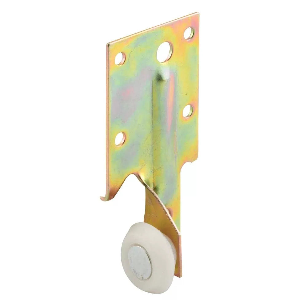Prime-Line R 7132 Steel Bracket Drawer Track Roller with Plastic 2 Pack, Gray [1]